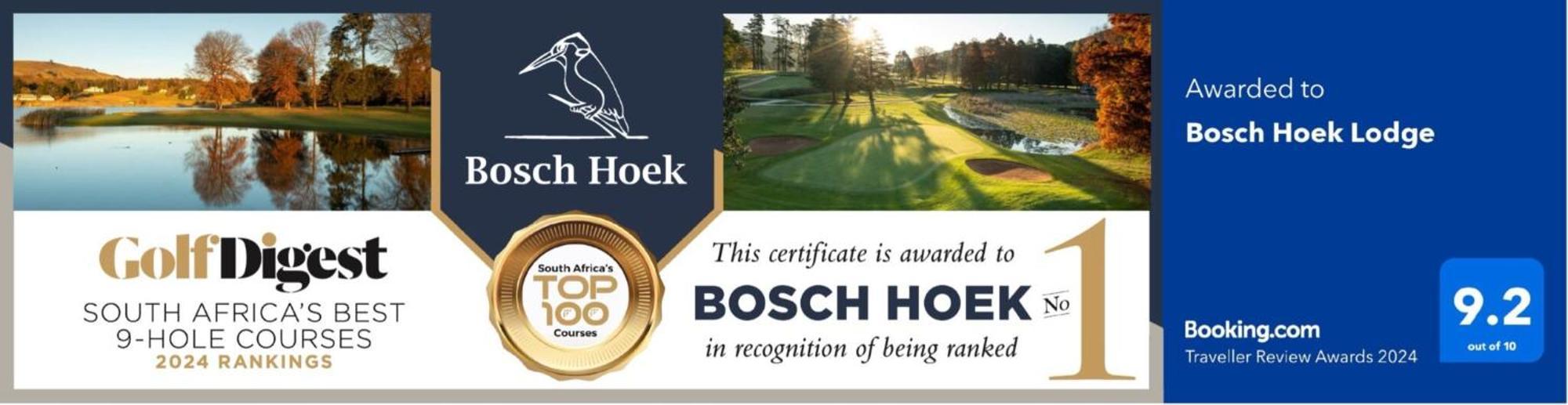 Bosch Hoek Golf & Lodge Balgowan Bagian luar foto